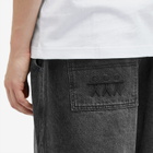 Lo-Fi Men's Activate Pants in Washed Black Denim