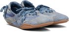 Acne Studios Blue Lace-up Leather Sneakers