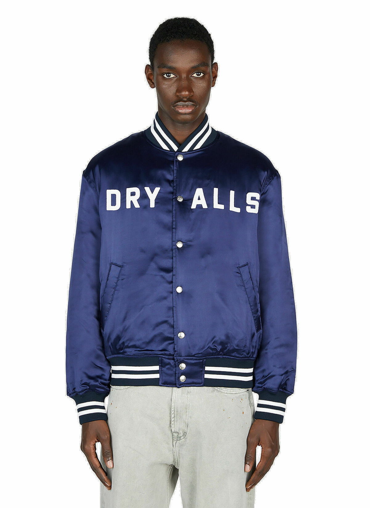 Human Made - Stadium Jacket in Dark Blue Human Made