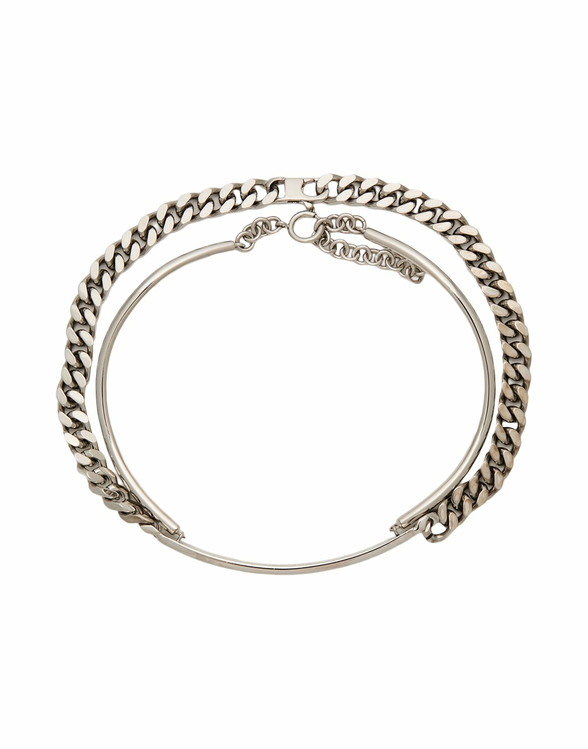 Mm6 Maison Margiela Womens Necklace in Silver