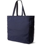 Pop Trading Company - Packable Mesh-Trimmed Shell Tote Bag - Blue