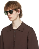 Ray-Ban Black Oversized Clubmaster Sunglasses