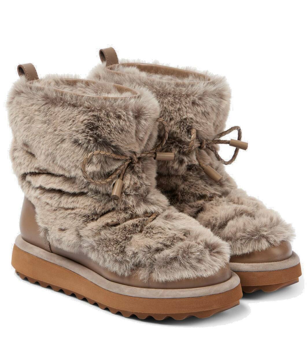 Clergerie - Albane leather sock boots Clergerie