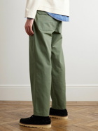 Randy's Garments - Utility Straight-Leg Cotton-Ripstop Trousers - Green