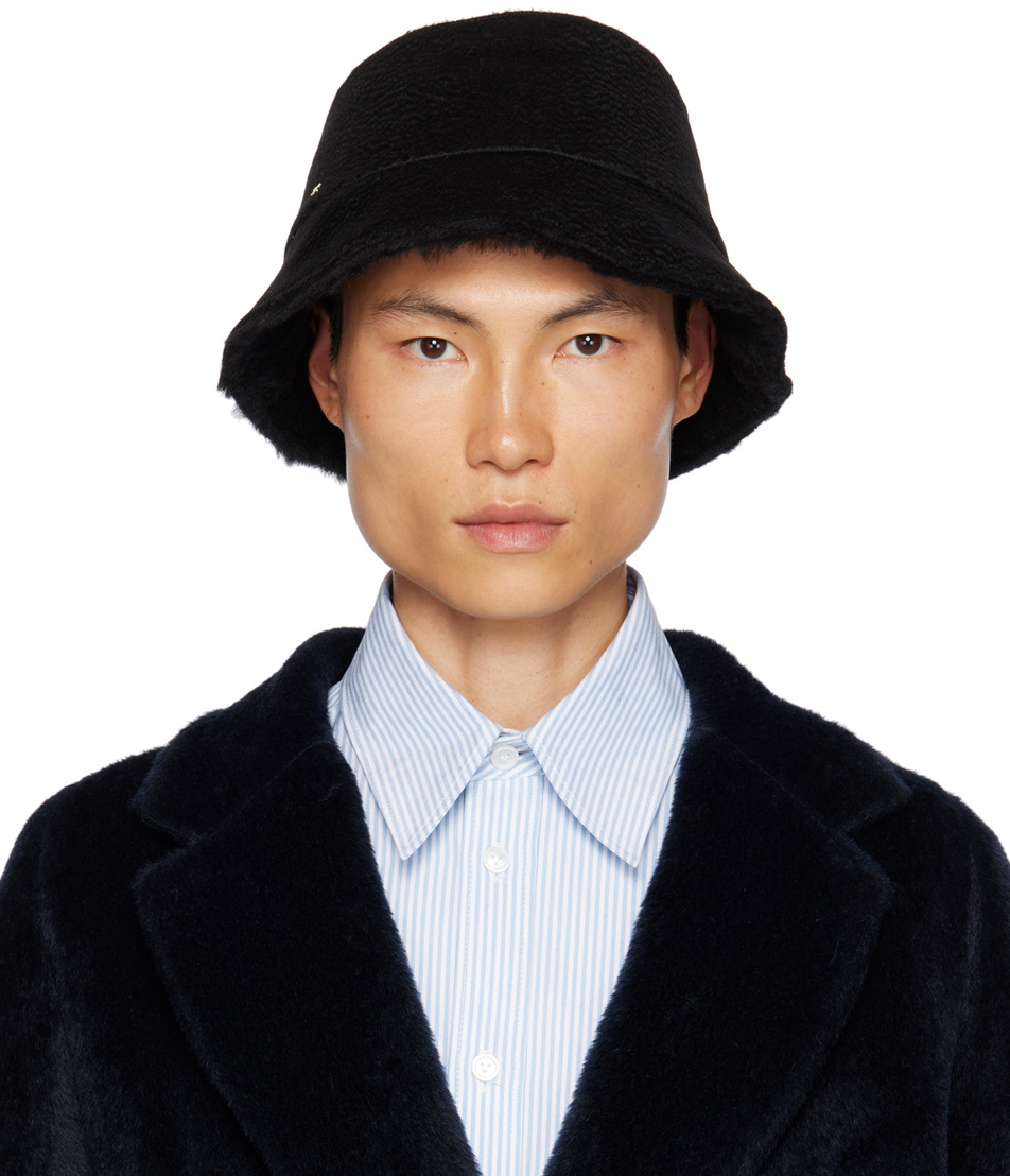 Max Mara Black Figura Bucket Hat Max Mara