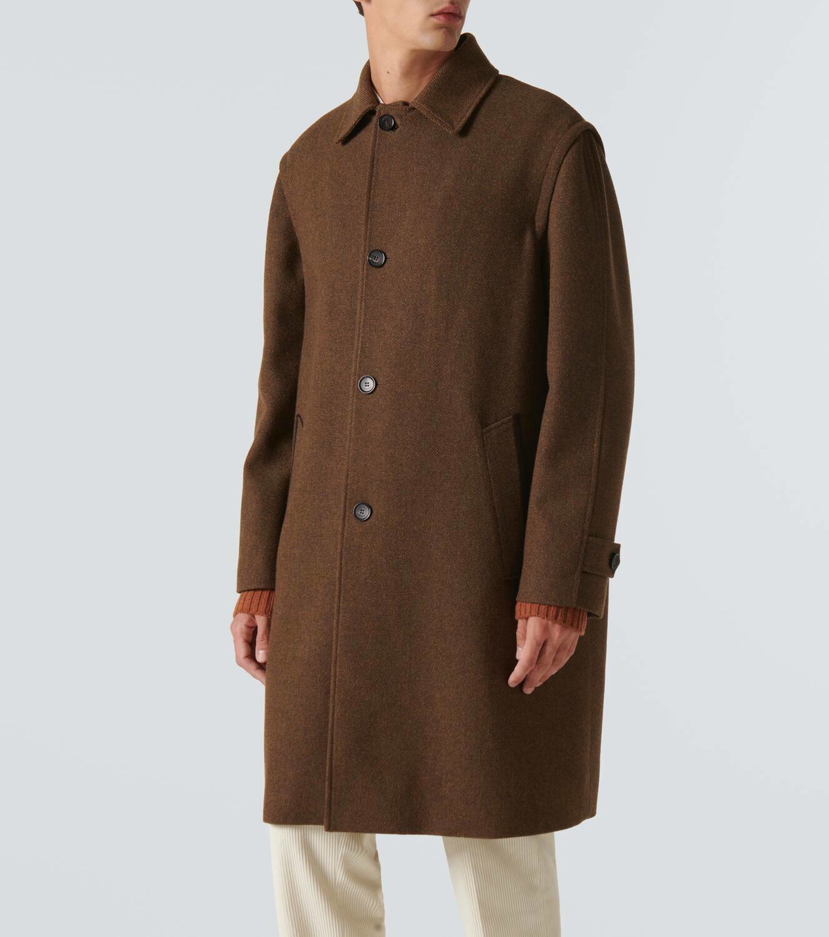 Loro Piana Savile wool coat