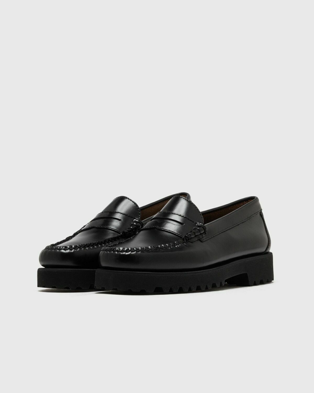 G H Bass WEEJUN 90 Penny Lthr Black Womens Casual Shoe