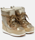 Bogner La Plagne faux leather snow boots