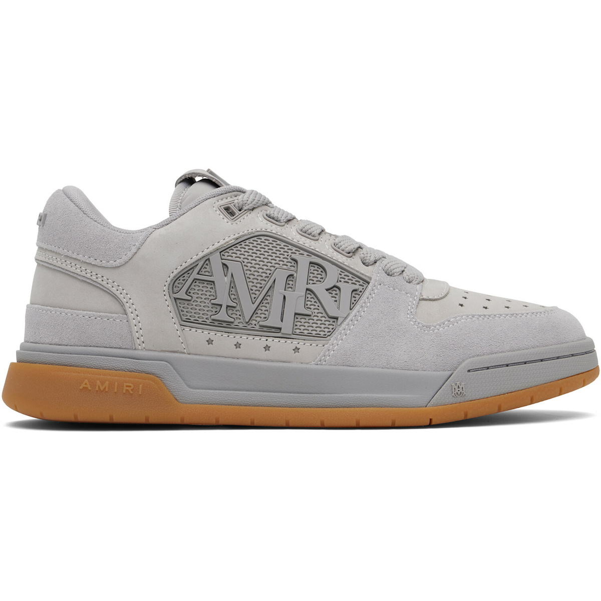 AMIRI Gray Classic Low Sneakers
