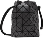 BAO BAO ISSEY MIYAKE Gray Wring Matte Bag