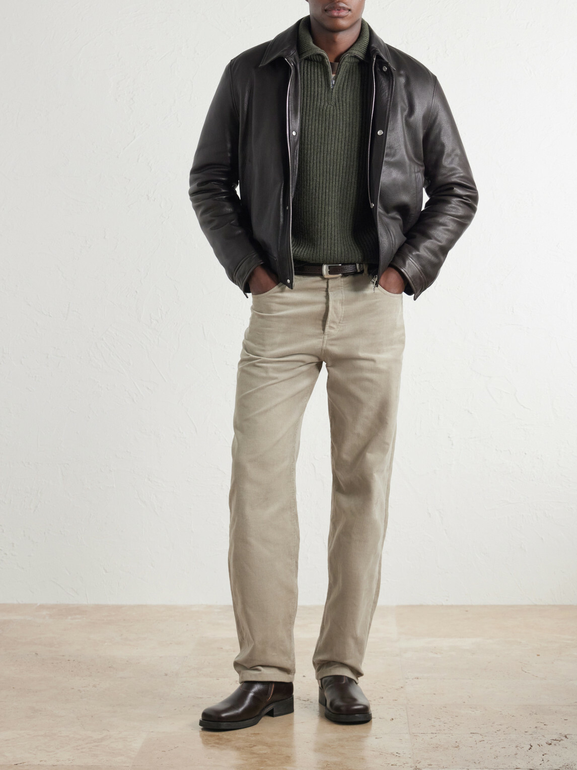 A.P.C. - Fairfax Straight-Leg Corduroy Jeans - Neutrals