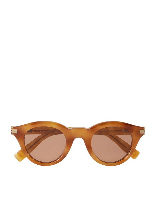 Photo: Zegna - Round-Frame Acetate Sunglasses