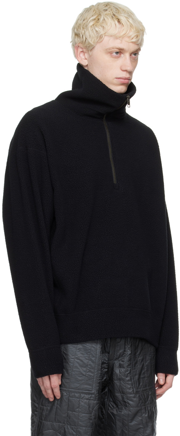 RAINMAKER KYOTO Black Polartec Sweater
