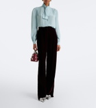 Erdem Bloom Mini embellished top-handle bag