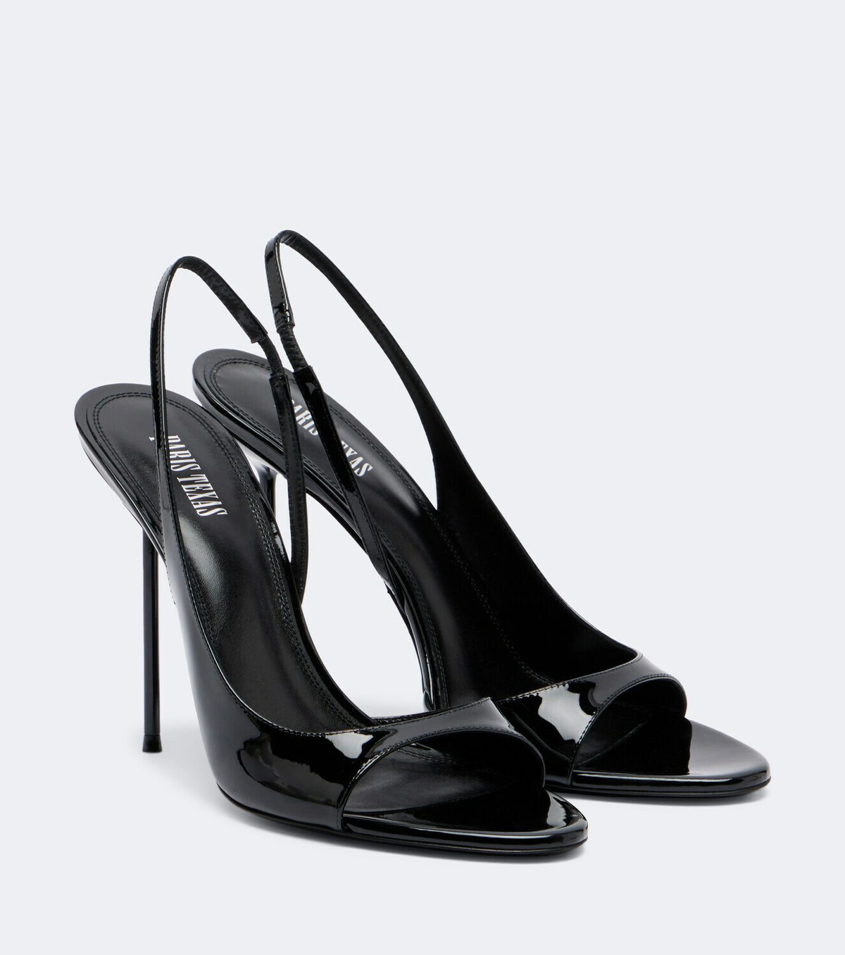 Paris Texas Lidia patent leather slingback sandals
