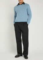 NN07 Knit Wool-blend Jumper Light Blue