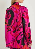Pucci Printed Silk Shirt Pink