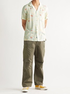 Faherty - Kona Camp-Collar Printed Recycled Voile Shirt - Green
