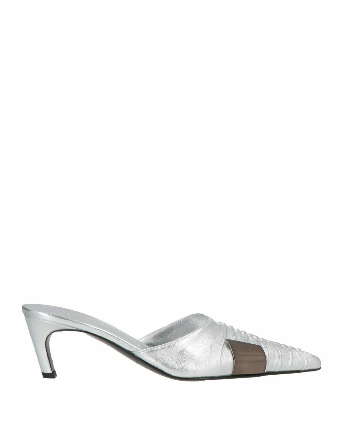 Gia Borghini Womens Mules & Clogs in Silver