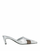 Gia Borghini Womens Mules & Clogs in Silver