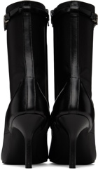 Juun.J Black Pointed Ankle Boots