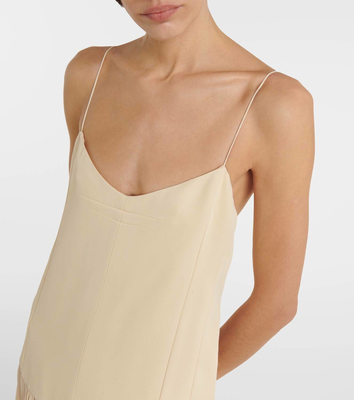 Khaite Multicolor Silk Cocktail Dress main image 1