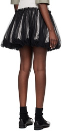 Renaissance Renaissance Gray & Black Qajar Miniskirt