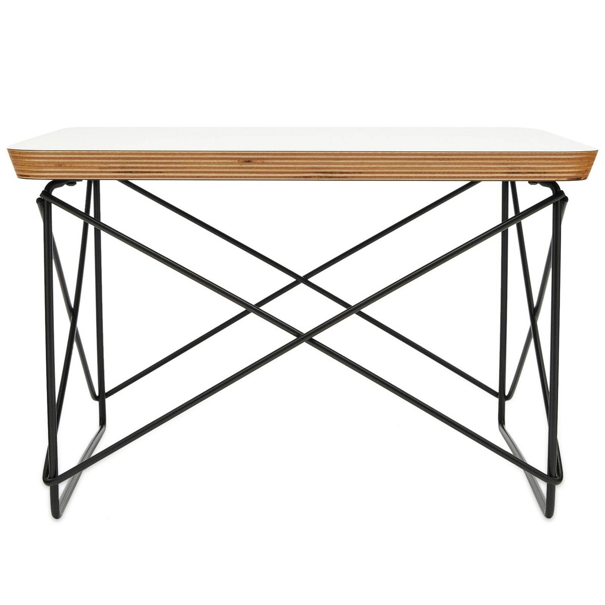 Vitra Occasional Table Ltr in White/Basic Dark