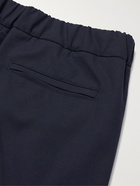 LORO PIANA - Leisure City Stretch Virgin Wool Trousers - Blue