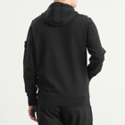 Stone Island Men's Garment Dyed Hoodie in Black