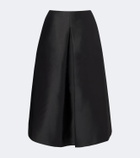 Simkhai Vexa satin midi skirt
