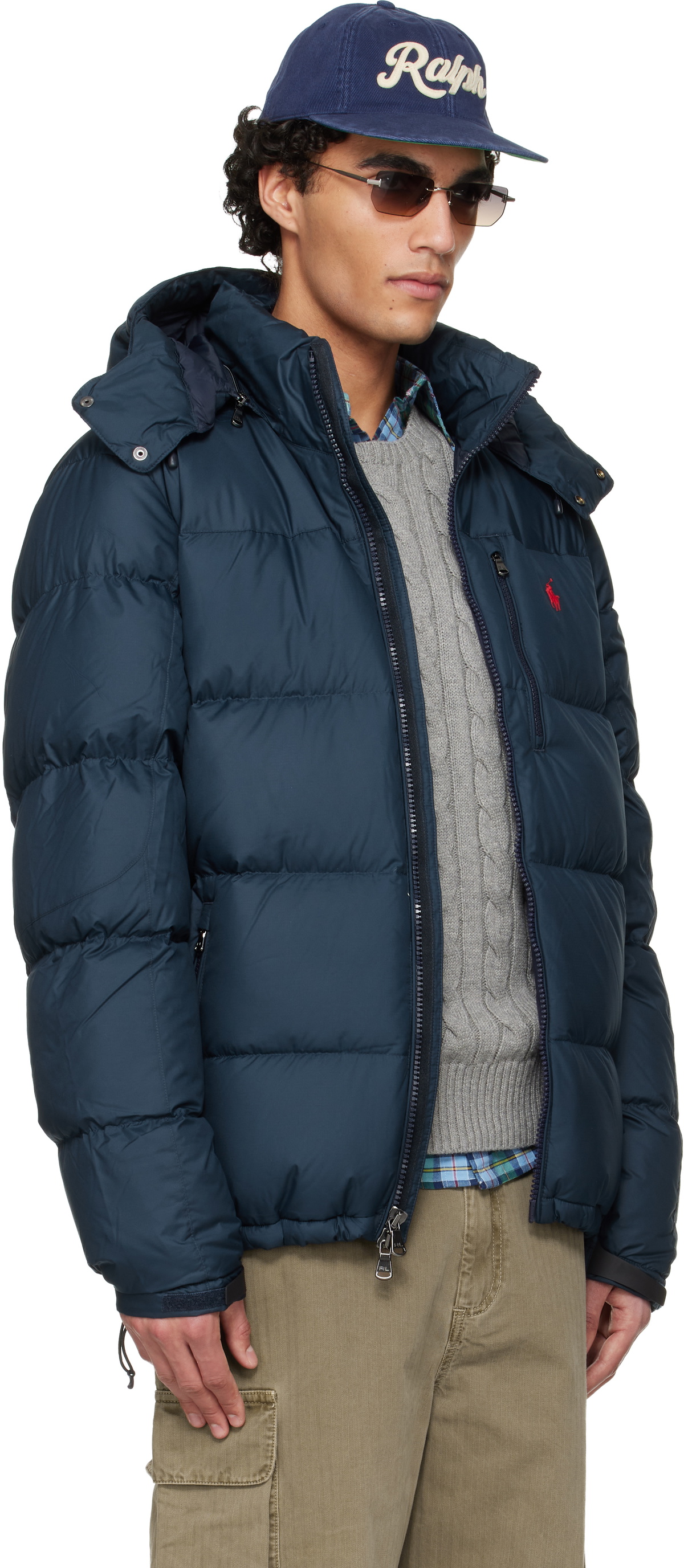 Polo Ralph Lauren Navy 'The Gorham' Down Jacket