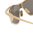 Loewe Eyewear Metal Sunglasses in Yellow 