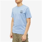 Hikerdelic Men's Core Logo T-Shirt in Light Blue