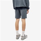 Save Khaki Men's Twill Terry Utility Sweat Shorts in Navy