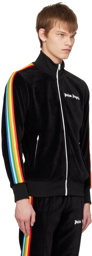 Palm Angels Black Rainbow Track Jacket
