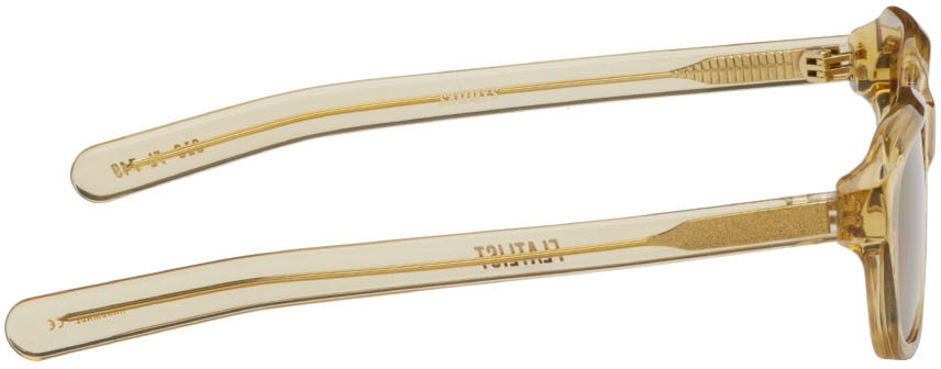 FLATLIST EYEWEAR Beige Sammys Sunglasses