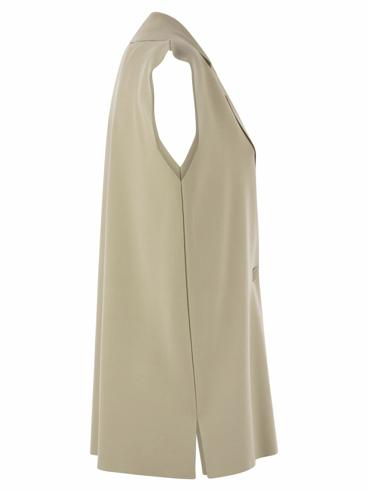 Fay Technical Viscose Knitted Vest Fay