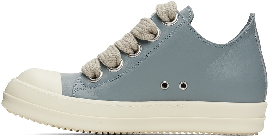 Rick Owens Blue Porterville Jumbolaced Low Sneaks Sneakers