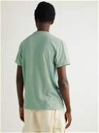 Manresa - Logo-Print Cotton-Jersey T-Shirt - Green