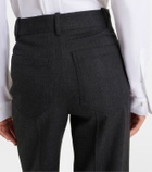 Victoria Beckham Alina virgin wool flared pants
