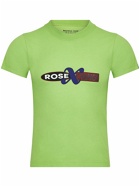 MARTINE ROSE - Rose X Change Cotton Jersey T-shirt
