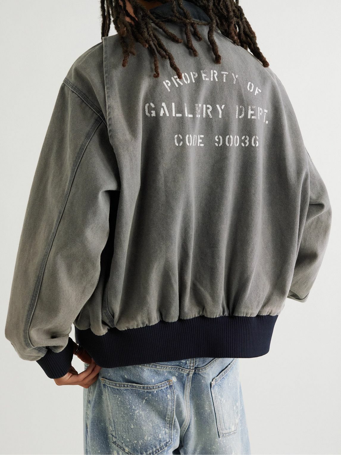 Gallery Dept. - Mechanic Logo-Embellished Corduroy-Trimmed Cotton