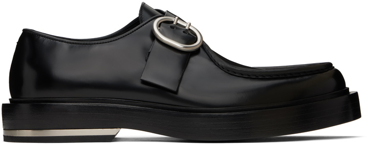 Photo: Jil Sander Black Leather Loafers