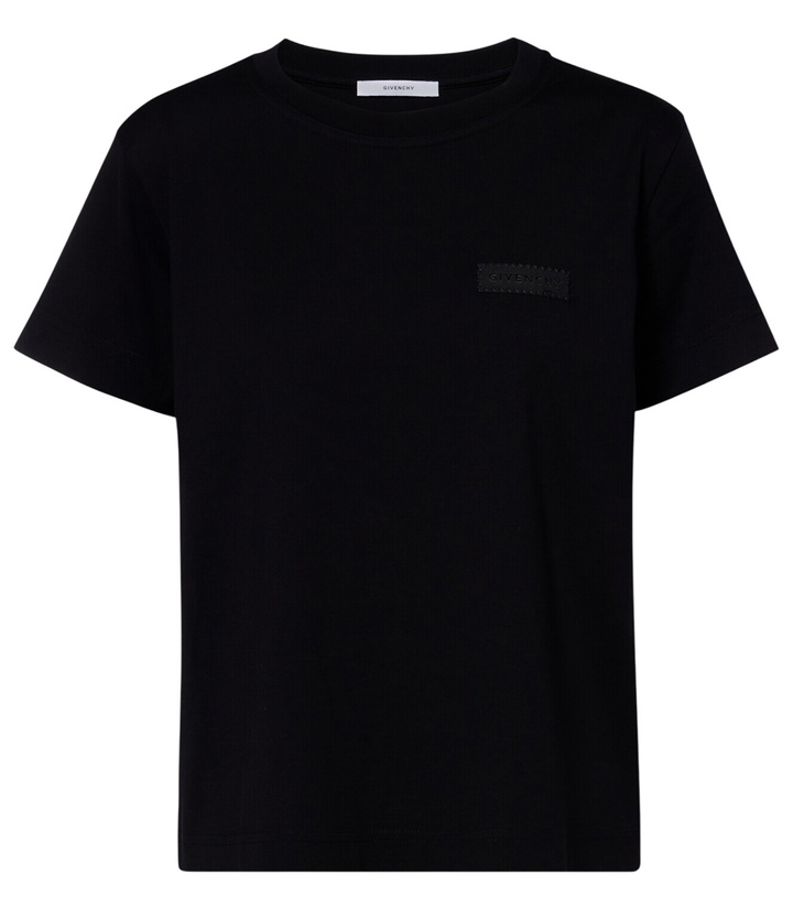 Photo: Givenchy Logo cotton jersey T-shirt