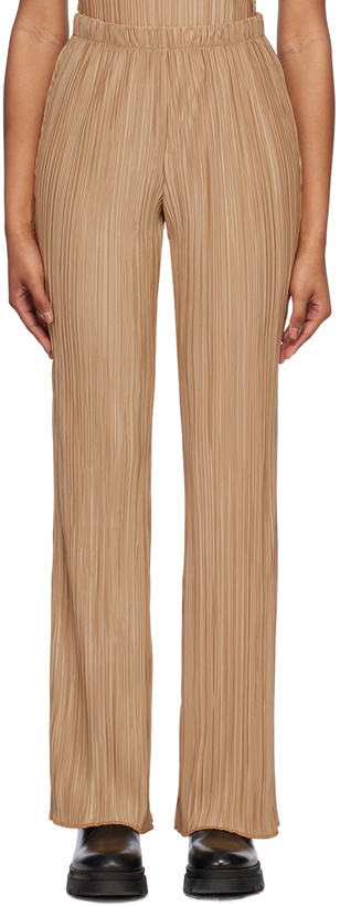 Photo: ANINE BING Brown Billie Lounge Pants