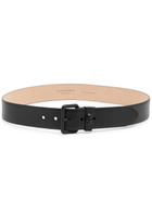 Alexander Mcqueen Skull Leather Belt Black