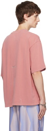 Acne Studios Pink Patch T-Shirt