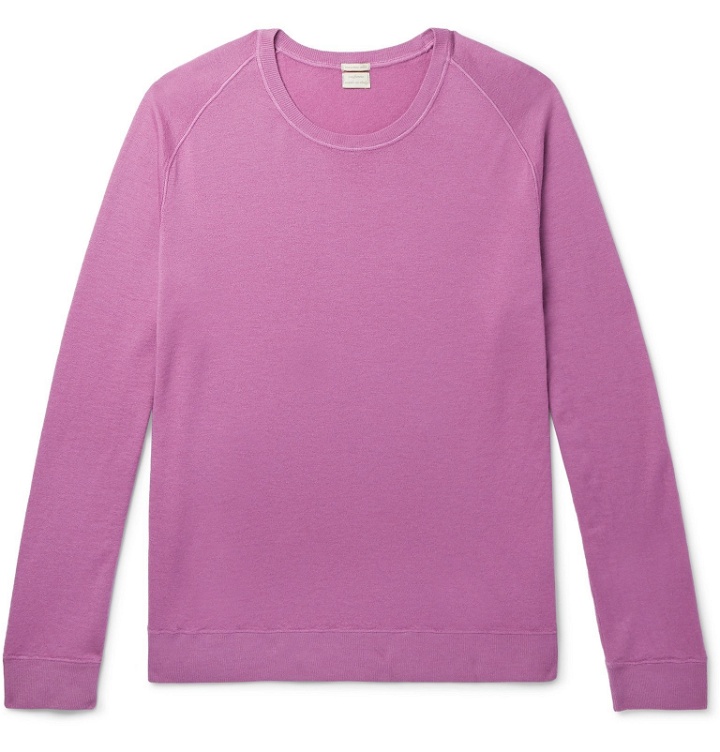 Photo: Massimo Alba - Cashmere Sweater - Pink