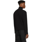 Spencer Badu Black Half-Zip Sweater